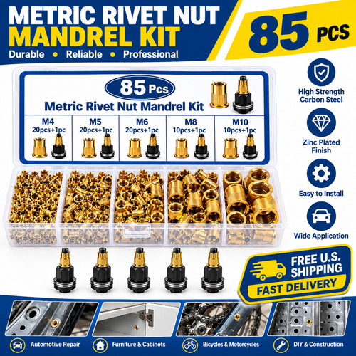 85pcs rivet nut tool - 85pcs,