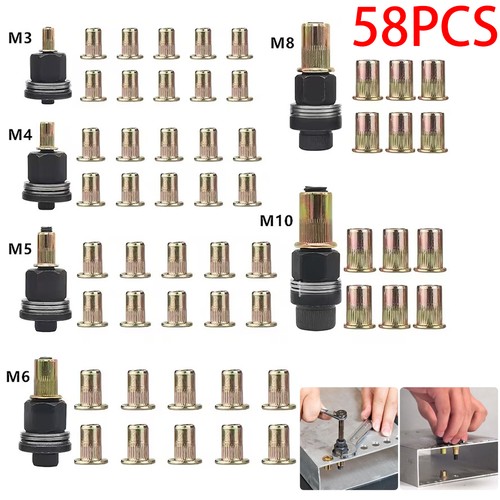 58x manual rivet nut - manual, kit